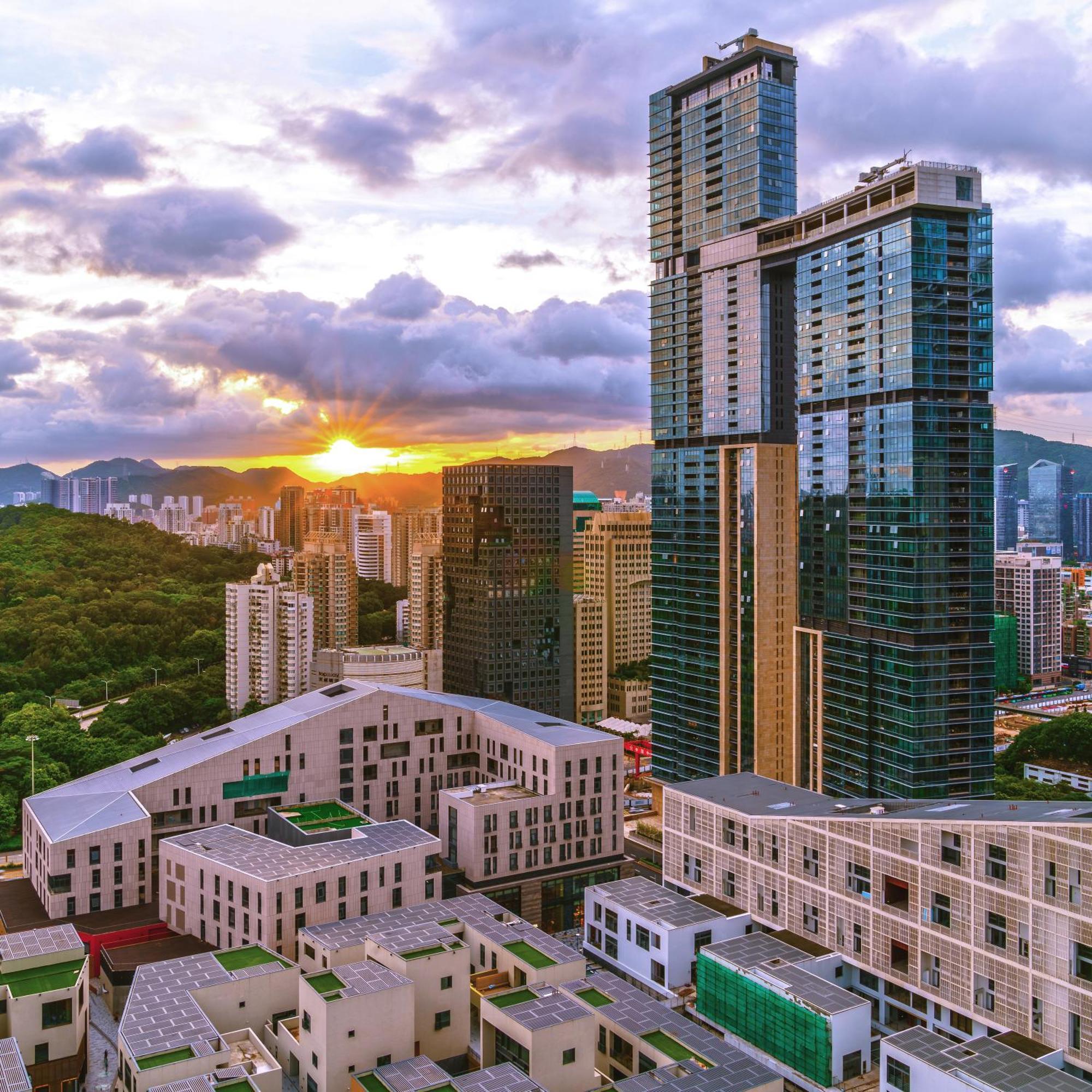 Golden Central Hotel Serviced Residence-Xin Hao E Du Shenzhen Eksteriør bilde