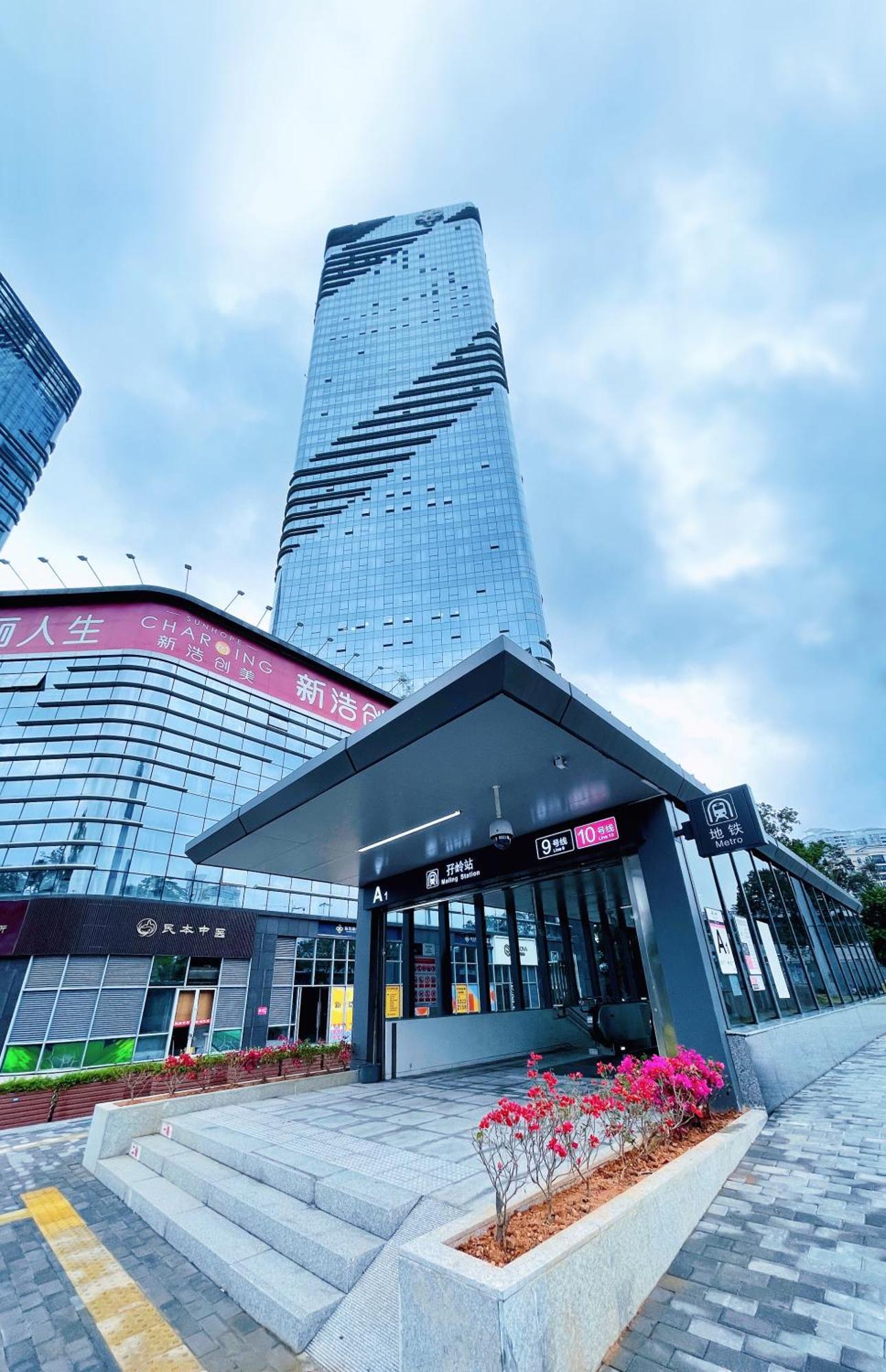 Golden Central Hotel Serviced Residence-Xin Hao E Du Shenzhen Eksteriør bilde