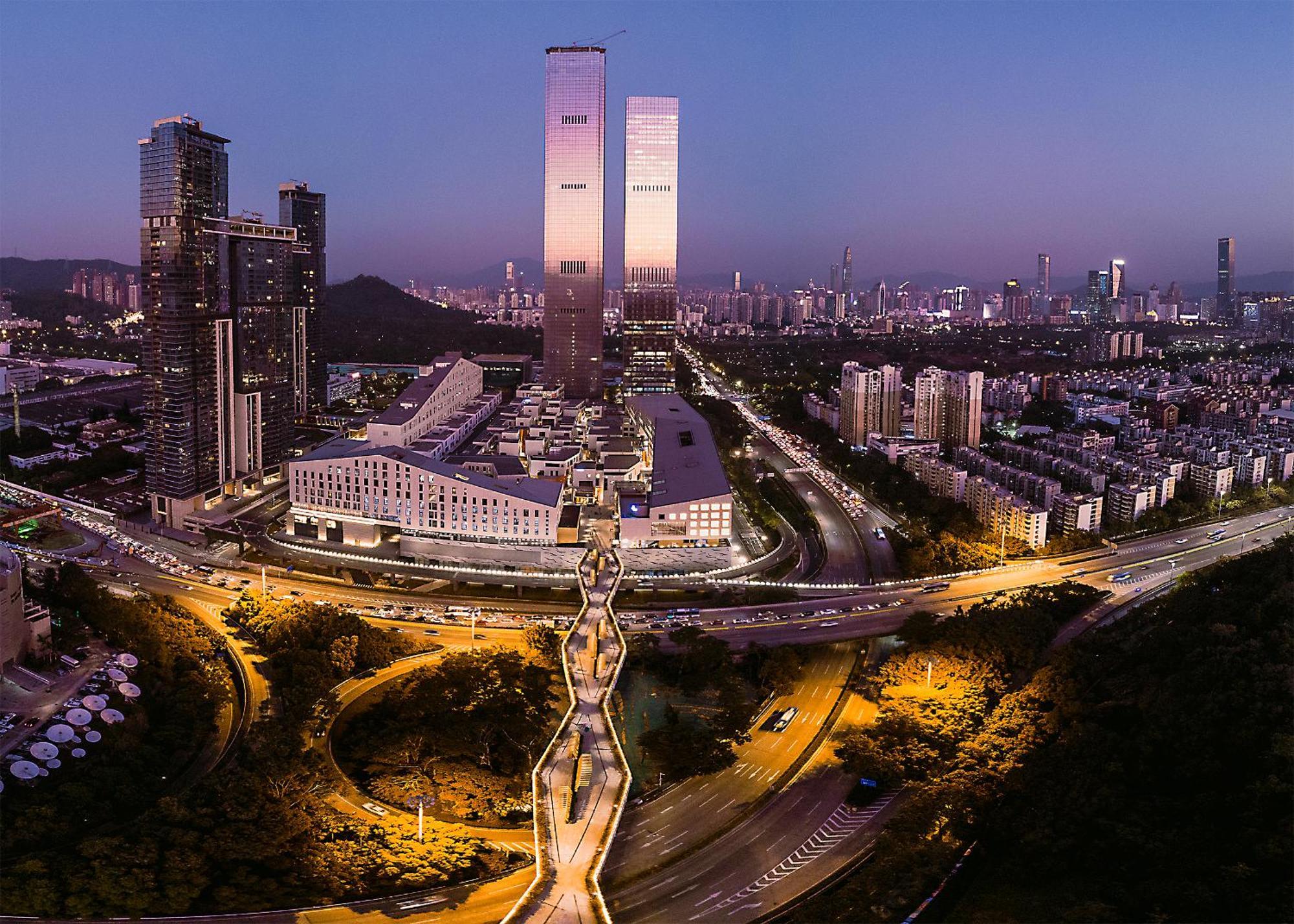 Golden Central Hotel Serviced Residence-Xin Hao E Du Shenzhen Eksteriør bilde