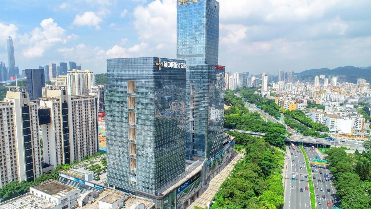 Golden Central Hotel Serviced Residence-Xin Hao E Du Shenzhen Eksteriør bilde