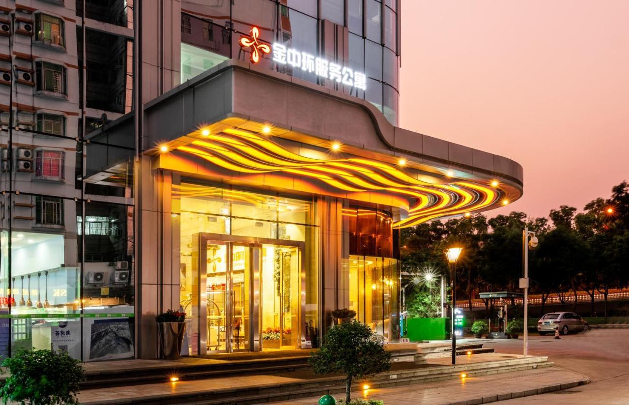Golden Central Hotel Serviced Residence-Xin Hao E Du Shenzhen Eksteriør bilde